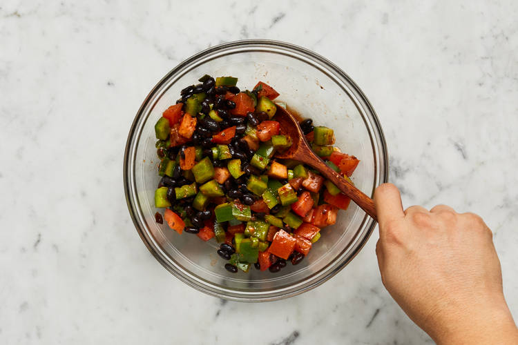 FINISH PREP & MAKE SALAD