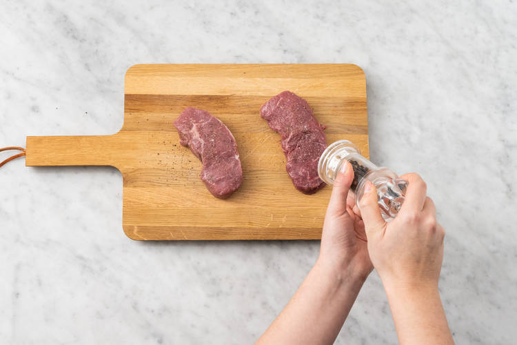 Season your Steaks