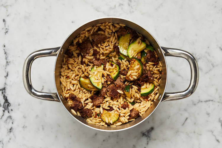 Cook orzo