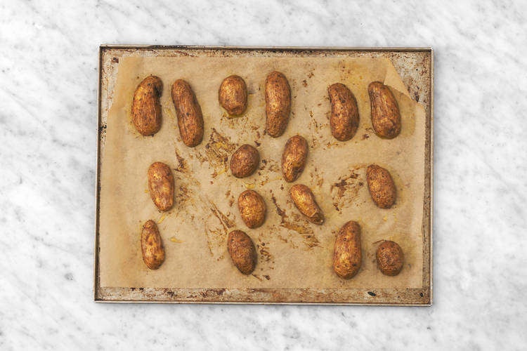 Roast the potatoes