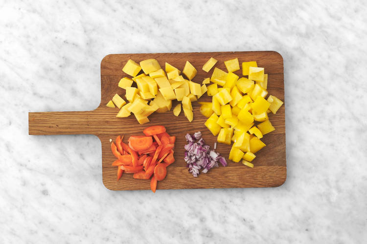 Forbered grønnsaker