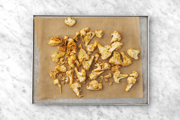 Roast the cauliflower