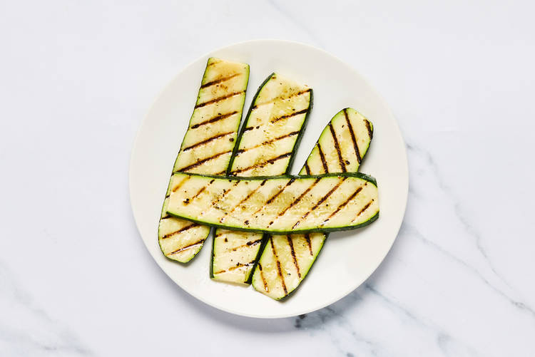 Grill zucchini