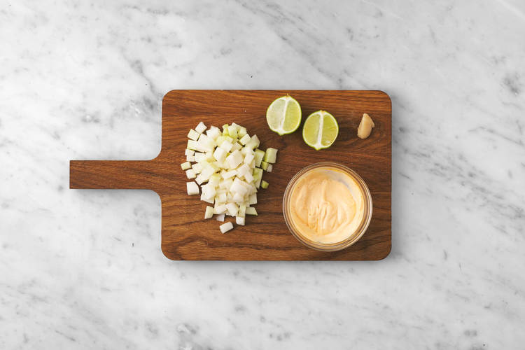 Forbered grøntsager