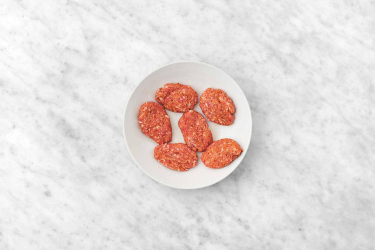 Form Beyond Meat® koftas