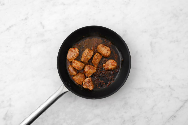 Cook the pork