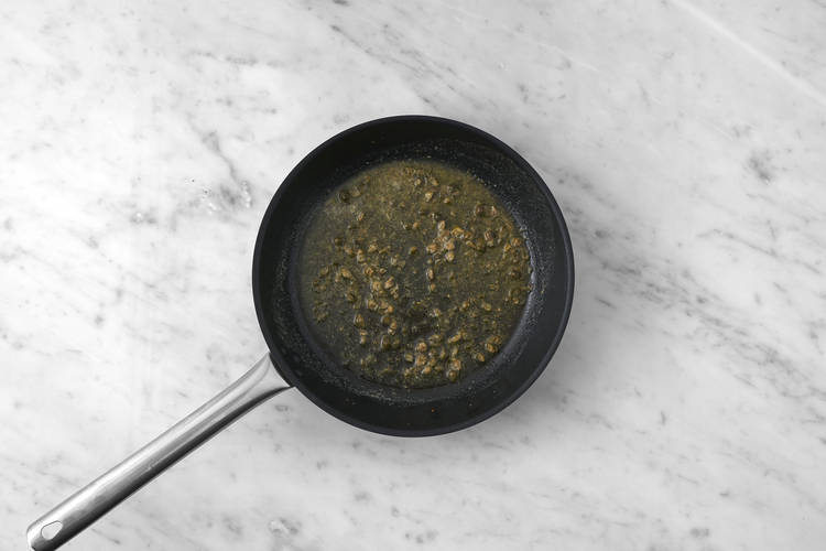 Make the caper butter