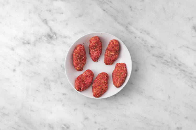 Prep the koftas