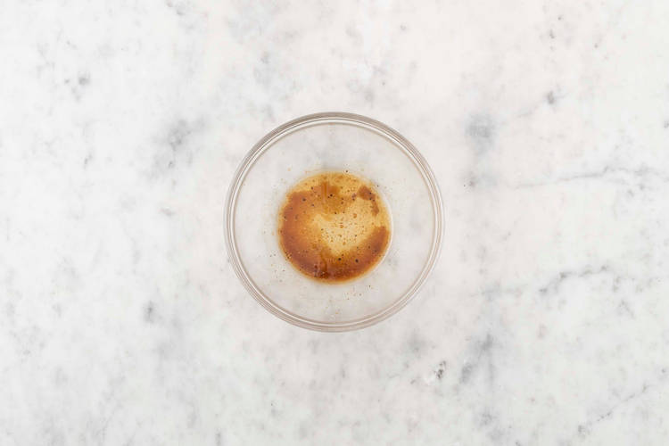 Préparer la vinaigrette