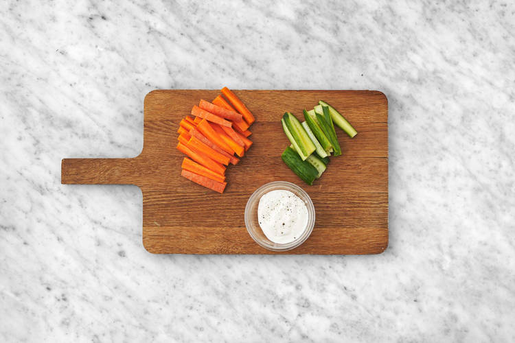 Forbered grøntsager