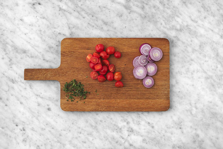 Forbered grøntsager