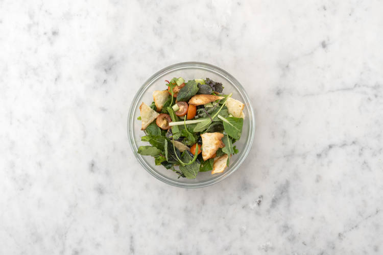 Toss the salad