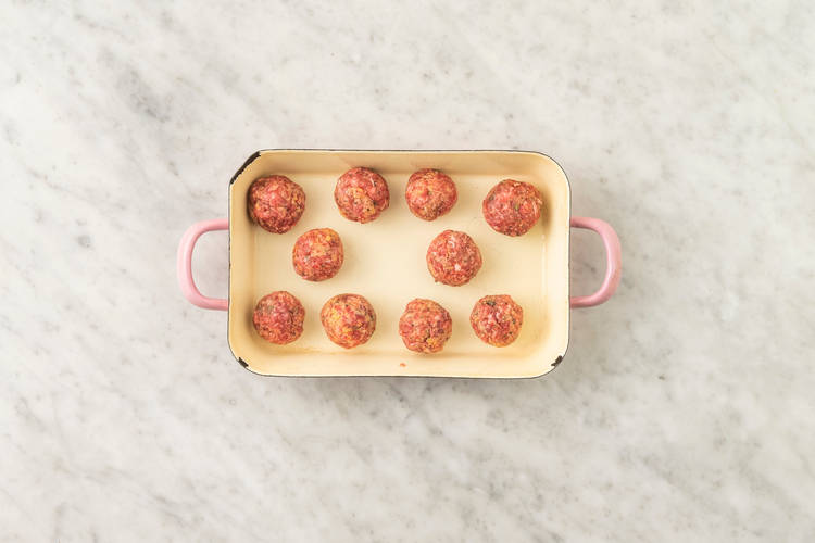 Bake the meatballs 
