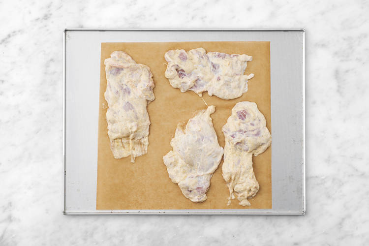 Bake the chicken 