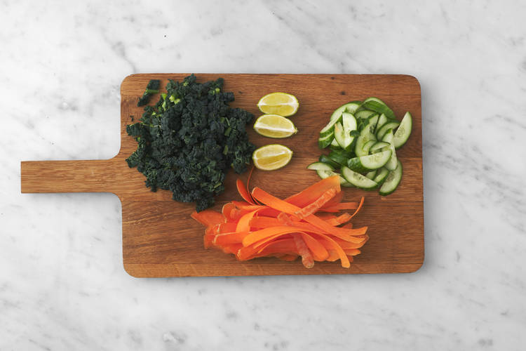 Prep the veggies