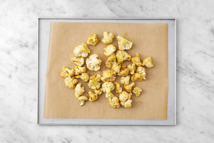 Roast the cauliflower