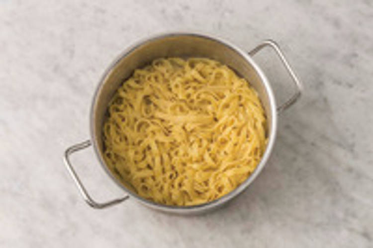 Cook the pasta