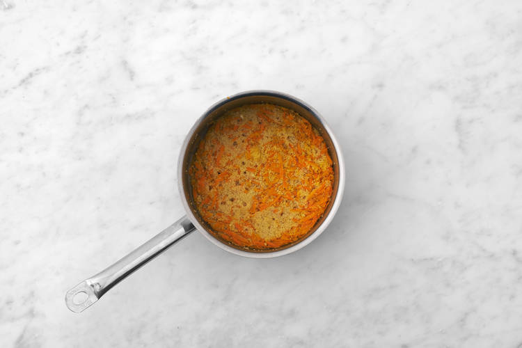 Cook the couscous