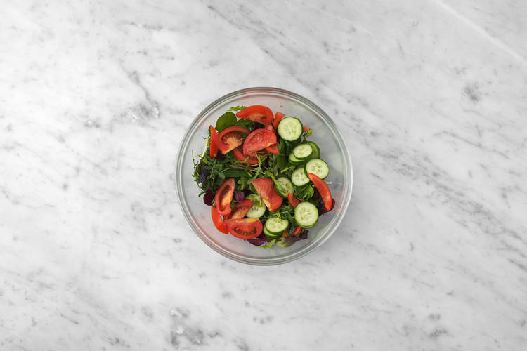 Toss the salad