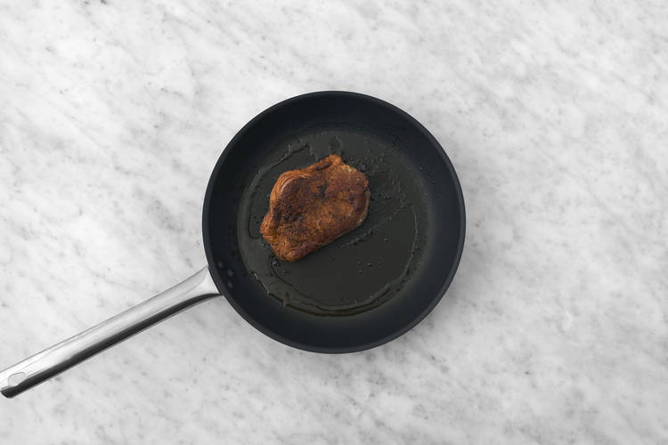 Cook the beef