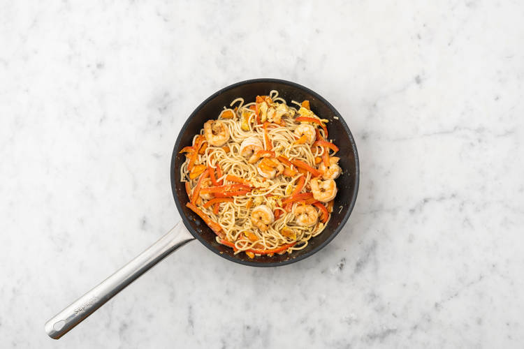 Flavour the noodles