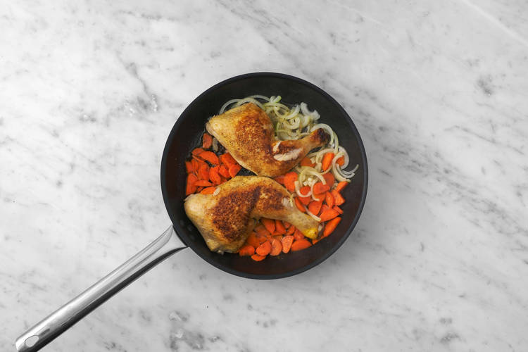 La poêle prend le relais