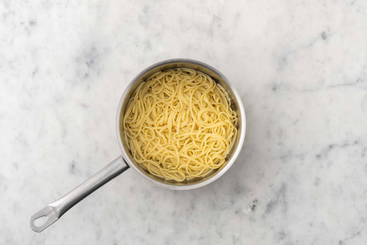 Pâtes en ébullition 