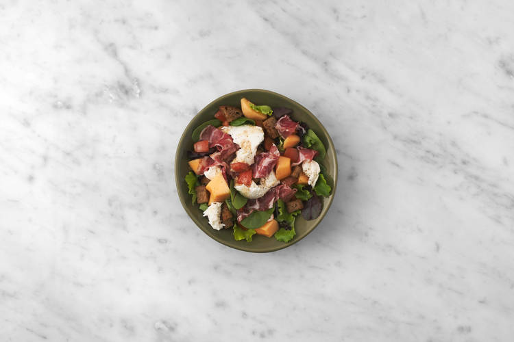 Une salade pleine de chic