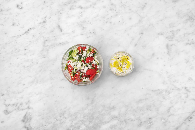 Make the Greek Style Salad