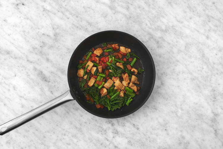 Make the stir-fry