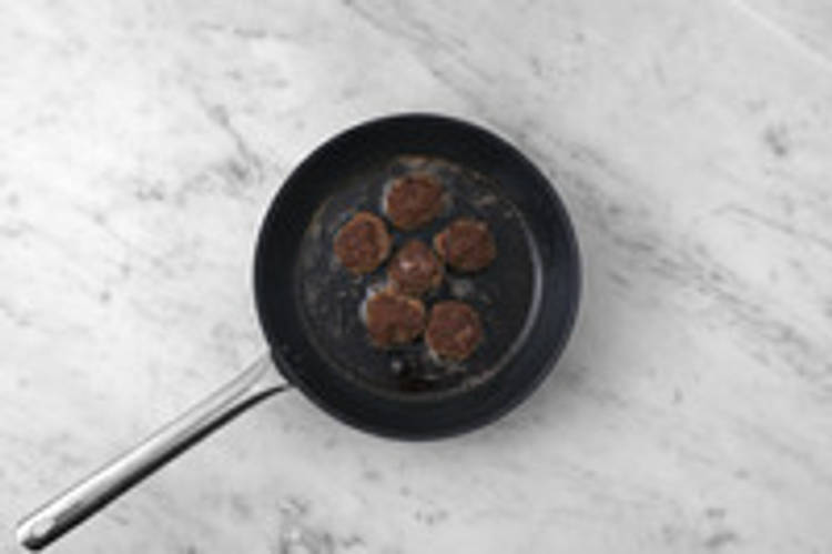Cook the rissoles