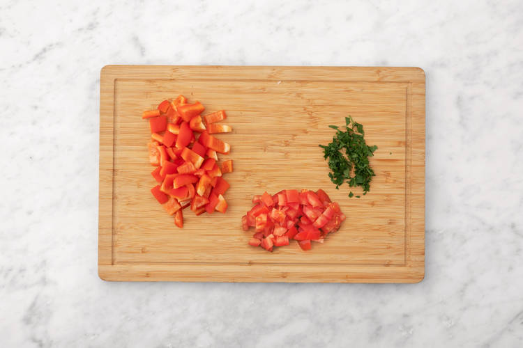 Forbered grønnsaker