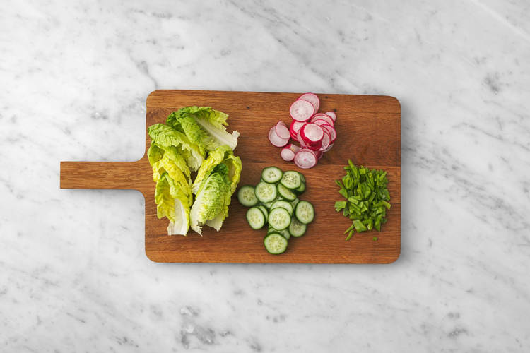 Forbered grønnsaker