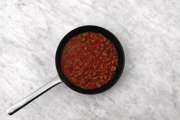 Finish the mince