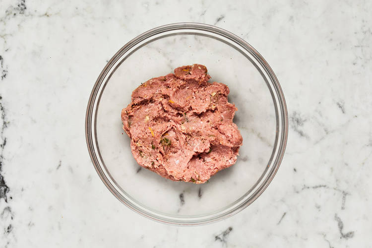 Make meatball mix