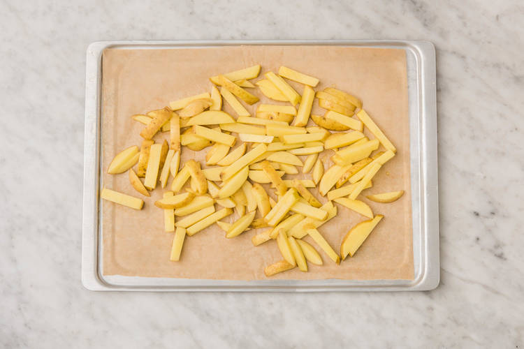 Préparer les frites