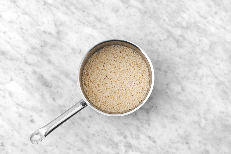 Apprêter le risotto