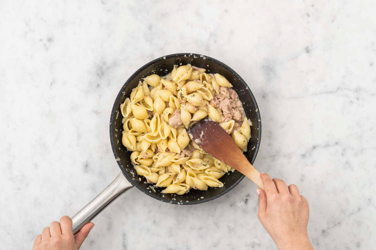 Pasta fertigstellen