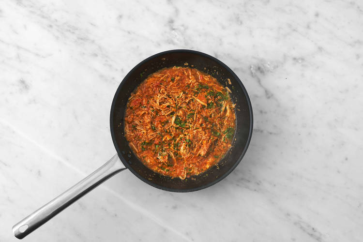 Veganes Pulled anbraten