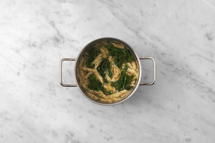 Pasta vollenden