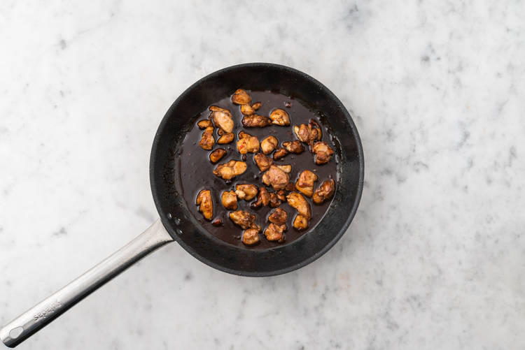 Add the tamarind sauce