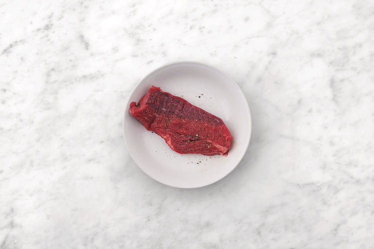 Prep the beef