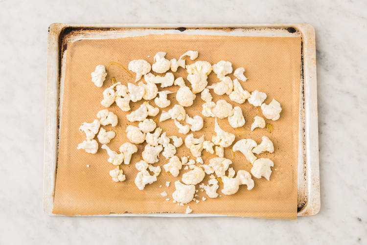 Roast the cauliflower