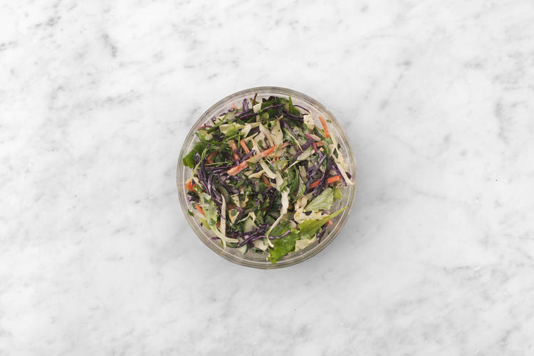 Assemble the slaw