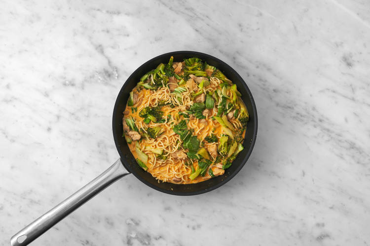 Make the noodle soup