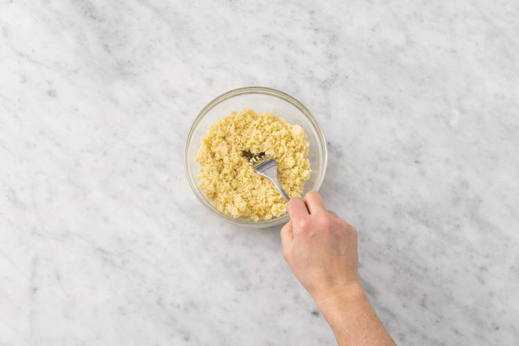 Cook the couscous