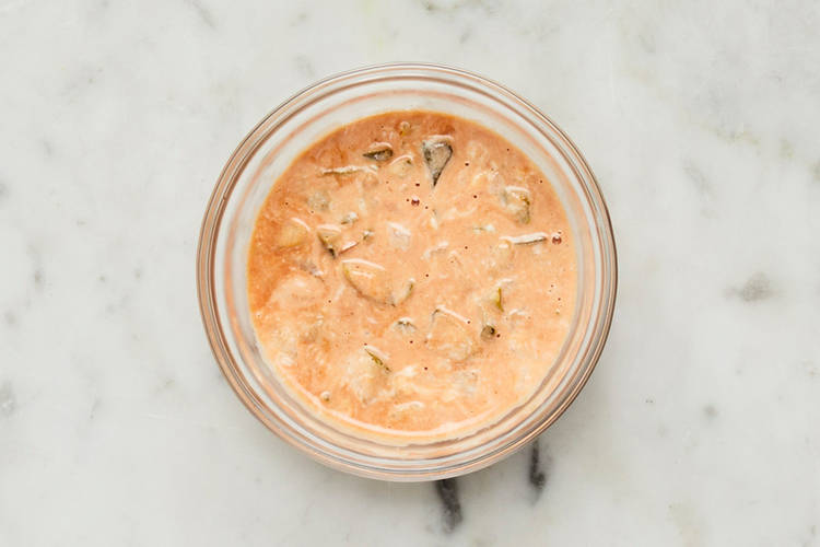 Préparer la sauce secrète