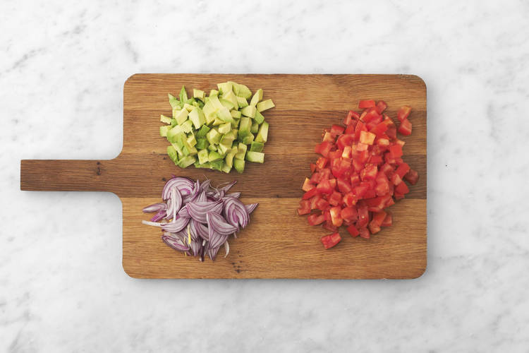 Forbered grøntsager