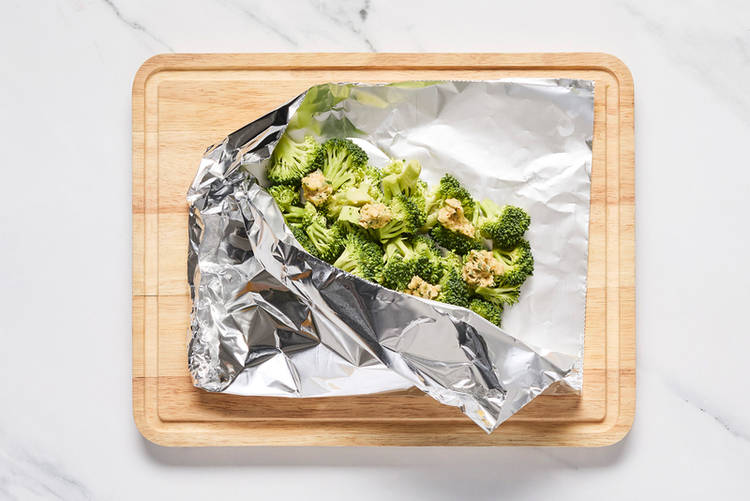 Make miso butter and prep