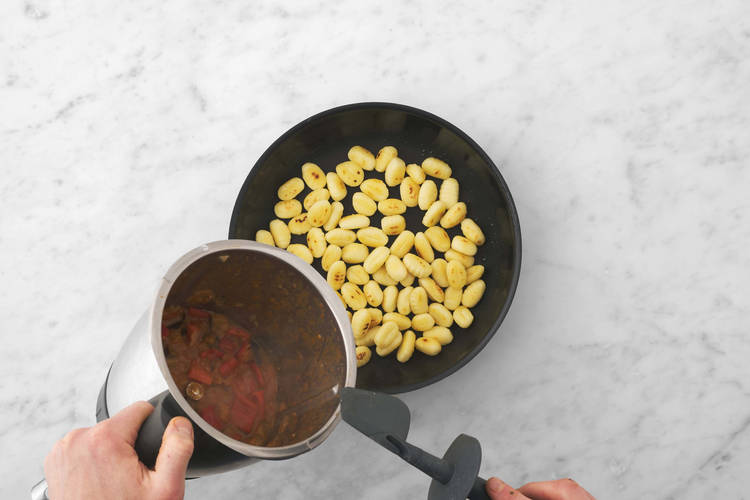 Gnocchi anbraten